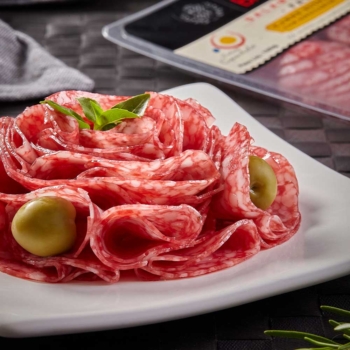 Salame Serrano Fatiado